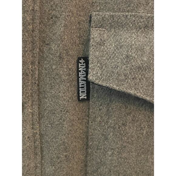 vtg IN4MATION Wool Shirt Jacket m large - Picture 3 of 13